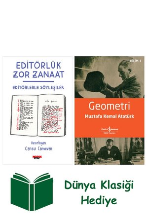 Editörlük Zor Zanaat + Geometri + Dünya Klasiği Hediye