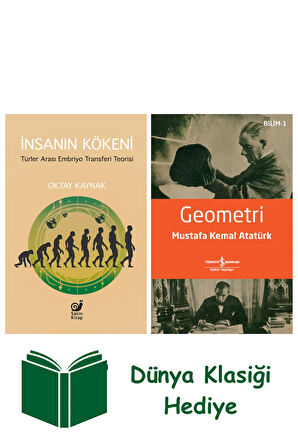 İnsanın Kökeni + Geometri + Dünya Klasiği Hediye