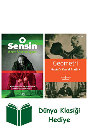 O Sensin + Geometri + Dünya Klasiği Hediye