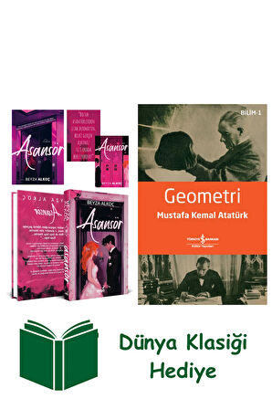 Asansör (Ciltli) + Geometri + Dünya Klasiği Hediye