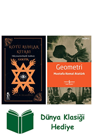 Kötü Ruhlar Kitabı + Geometri + Dünya Klasiği Hediye
