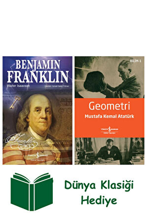 Benjamin Franklin + Geometri + Dünya Klasiği Hediye