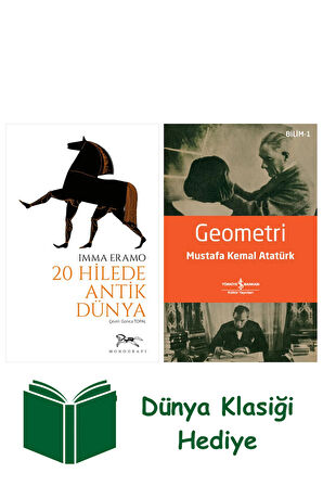 20 Hilede Antik Dünya + Geometri + Dünya Klasiği Hediye