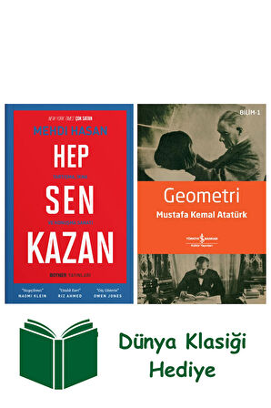 Hep Sen Kazan + Geometri + Dünya Klasiği Hediye
