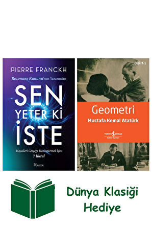 Sen Yeter ki İste + Geometri + Dünya Klasiği Hediye