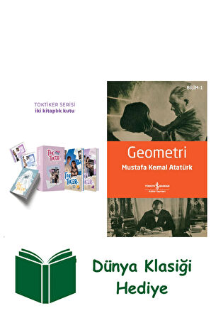 Toktiker Serisi – İki Kitaplık Hediyeli Kutu (Ciltli) + Geometri + Dünya Klasiği Hediye