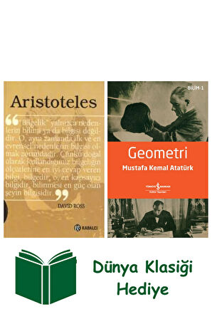 Aristoteles + Geometri + Dünya Klasiği Hediye