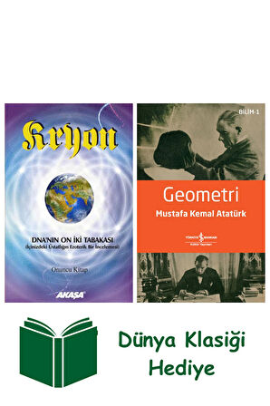 Kryon - DNA'nın On İki Tabakası 10.Kitap + Geometri + Dünya Klasiği Hediye