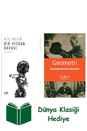 Bir Vicdan Davası + Geometri + Dünya Klasiği Hediye
