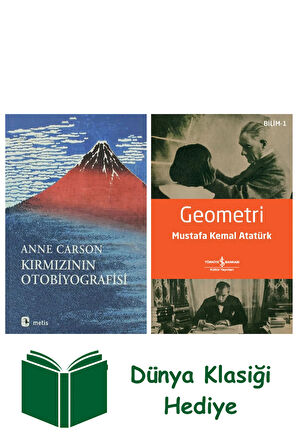 Kırmızının Otobiyografisi + Geometri + Dünya Klasiği Hediye