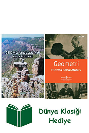 Jeomorfoloji'nin Ana Çizgileri 1 + Geometri + Dünya Klasiği Hediye