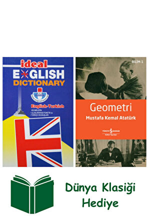 İdeal English Dictionary + Geometri + Dünya Klasiği Hediye