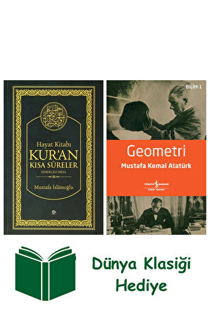Hayat Kitabı Kur'an Kısa Sureler (Hafız Boy) + Geometri + Dünya Klasiği Hediye