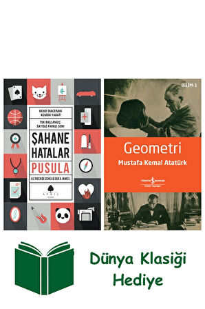 Şahane Hatalar Pusula + Geometri + Dünya Klasiği Hediye