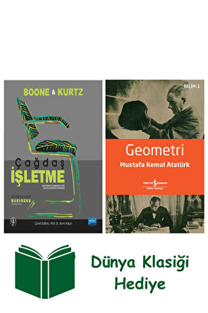 Çağdaş İşletme + Geometri + Dünya Klasiği Hediye