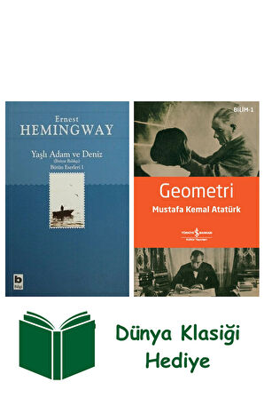 Yaşlı Adam ve Deniz (İhtiyar Balıkçı) + Geometri + Dünya Klasiği Hediye