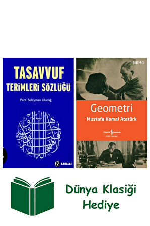 TASAVVUF TERİMLERİ SÖZLÜĞÜ + Geometri + Dünya Klasiği Hediye