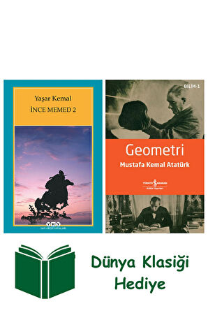 İnce Memed 2 + Geometri + Dünya Klasiği Hediye