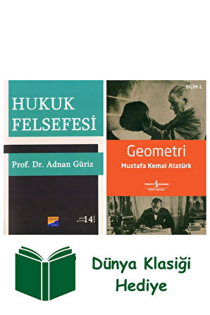 Hukuk Felsefesi + Geometri + Dünya Klasiği Hediye