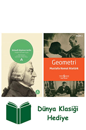 İktisadi Düşünce Tarihi + Geometri + Dünya Klasiği Hediye