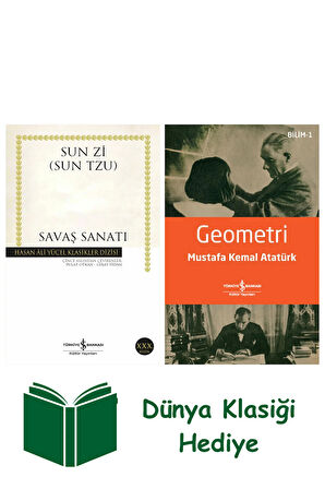 Savaş Sanatı + Geometri + Dünya Klasiği Hediye