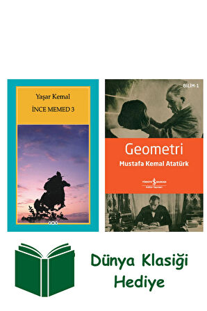 İnce Memed 3 + Geometri + Dünya Klasiği Hediye