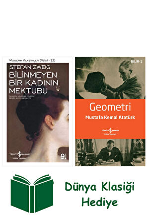 Bilinmeyen Bir Kadının Mektubu + Geometri + Dünya Klasiği Hediye