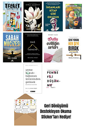 En Çok Okunan Kişisel Gelişim Kitapları 10 Kitap Set