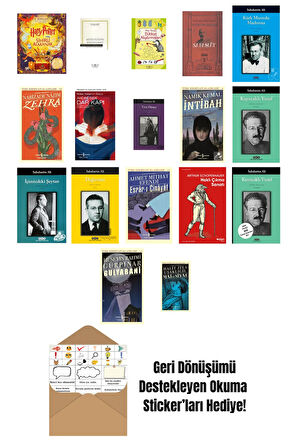 En Çok Okunan Türk Edebiyatı Kitapları 17 Kitap Set