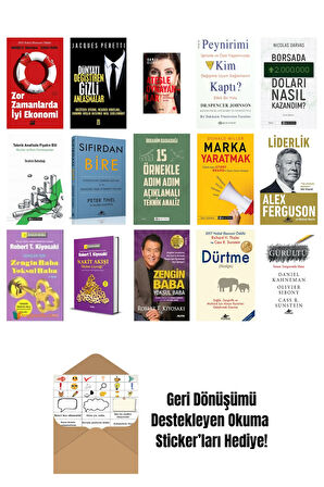 En Çok Okunan İş Ekonomi Kitapları 15 Kitap Set