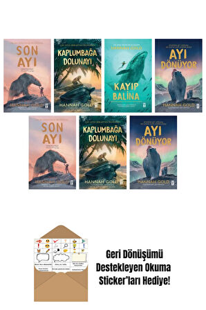 Hannah Gold 7 Kitap Seti + Okuma Sticker'ları