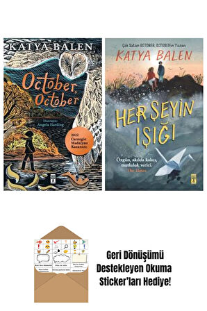 Katya Balen 2 Kitap Seti + Okuma Sticker'ları