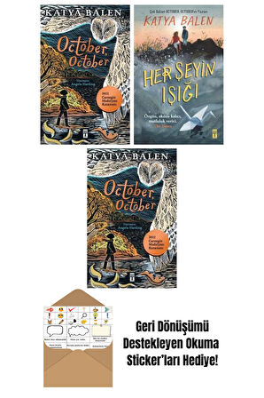 Katya Balen 3 Kitap Seti + Okuma Sticker'ları