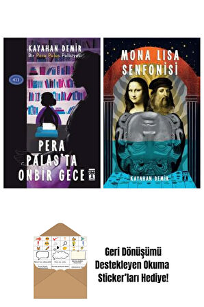 Kayahan Demir 2 Kitap Seti + Okuma Sticker'ları