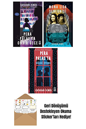 Kayahan Demir 3 Kitap Seti + Okuma Sticker'ları