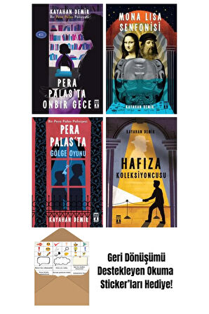 Kayahan Demir 4 Kitap Seti + Okuma Sticker'ları