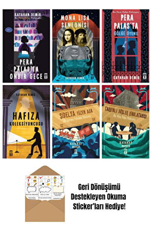 Kayahan Demir 6 Kitap Seti + Okuma Sticker'ları