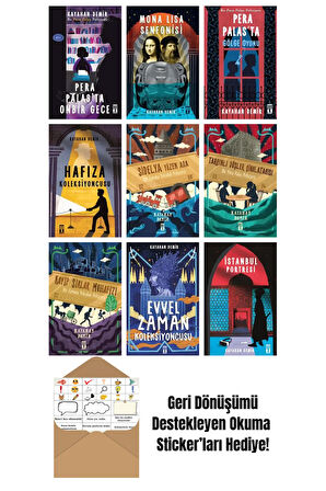 Kayahan Demir 9 Kitap Seti + Okuma Sticker'ları