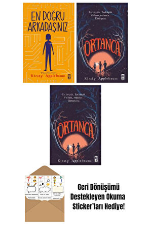 Kirsty Applebaum 3 Kitap Seti + Okuma Sticker'ları