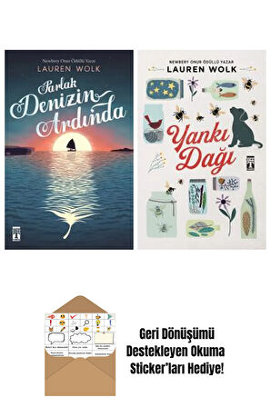 Lauren Wolk 2 Kitap Seti + Okuma Sticker'ları