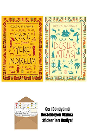 Özgür Balpınar 2 Kitap Seti + Okuma Sticker'ları