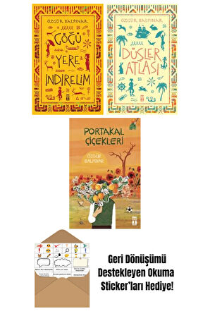 Özgür Balpınar 3 Kitap Seti + Okuma Sticker'ları