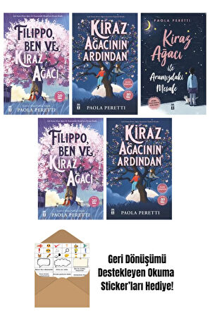Paola Peretti 5 Kitap Seti + Okuma Sticker'ları