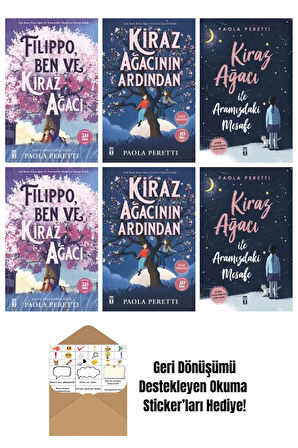 Paola Peretti 6 Kitap Seti + Okuma Sticker'ları