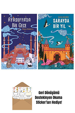Rana Demiriz 2 Kitap Seti + Okuma Sticker'ları