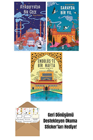 Rana Demiriz 3 Kitap Seti + Okuma Sticker'ları