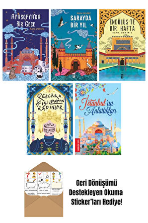 Rana Demiriz 5 Kitap Seti + Okuma Sticker'ları
