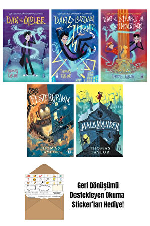 Thomas Taylor 5 Kitap Seti + Okuma Sticker'ları