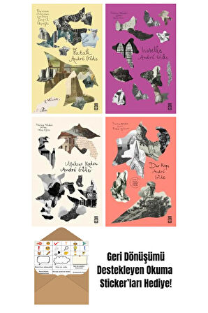 André Gide 4 Kitap Seti + Okuma Sticker'ları