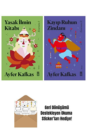 Ayfer Kafkas 2 Kitap Seti + Okuma Sticker'ları